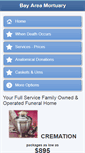 Mobile Screenshot of bayareamortuary.com