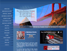 Tablet Screenshot of bayareamortuary.com